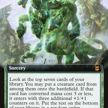 Turntimber Symbiosis // Turntimber, Serpentine Wood (Extended Art) [Zendikar Rising]