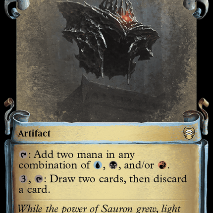 Relic of Sauron [The Lord of the Rings: Tales of Middle-Earth Commander Showcase Scrolls]