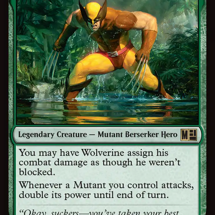 Wolverine, Claws Out [Marvel Super Heroes Commander]