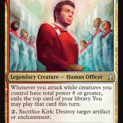 Kirk, Commanding Officer [Star Trek]