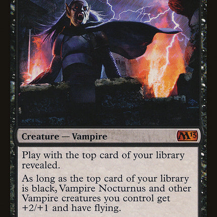 Vampire Nocturnus (Duels of the Planeswalkers Promos) [Duels of the Planeswalkers Promos 2012]