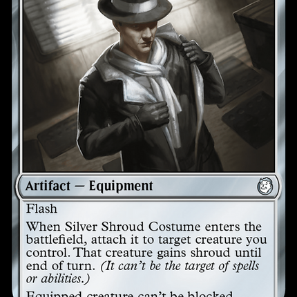Silver Shroud Costume (Surge Foil) [Fallout]