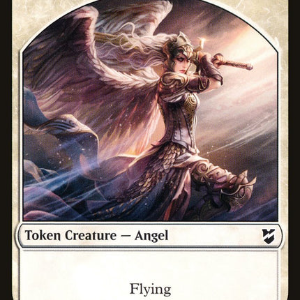 Manifest // Angel Double-Sided Token [Commander 2018 Tokens]
