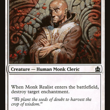 Monk Realist [Commander 2011]