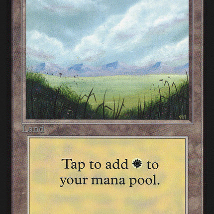 Plains (No Trees / Signature on Right) [Collectors' Edition]