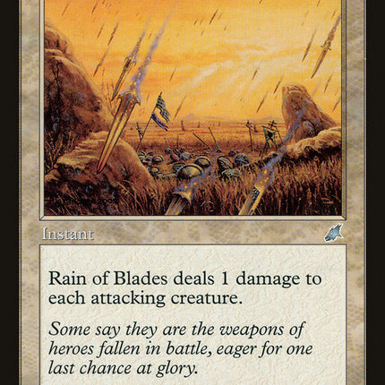Rain of Blades [Scourge]
