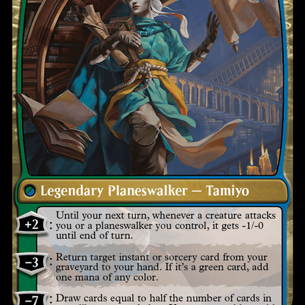 Tamiyo, Inquisitive Student // Tamiyo, Seasoned Scholar [Modern Horizons 3]