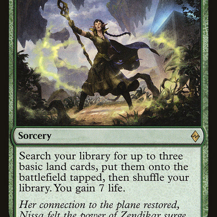 Nissa's Renewal [Battle for Zendikar]