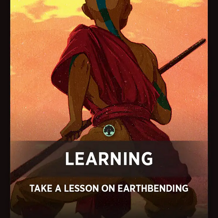 Learning Theme Card [Avatar: The Last Airbender Tokens]