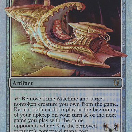 Time Machine (Alternate Foil) [Unhinged]
