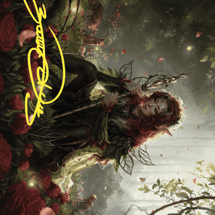Yenna, Redtooth Regent Art Card (Gold-Stamped Signature) [Wilds of Eldraine Art Series]