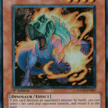 Jurrac Iguanon [HA03-EN007] Super Rare