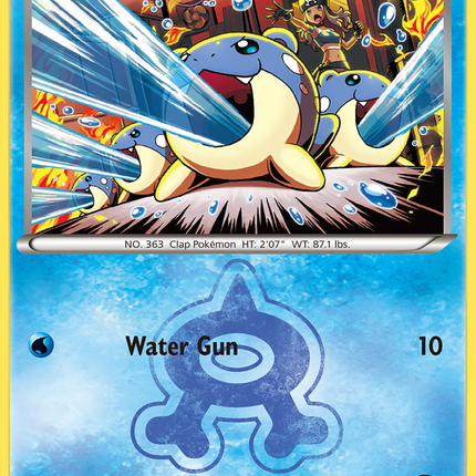 Team Aqua's Spheal (3/34) [XY: Double Crisis]