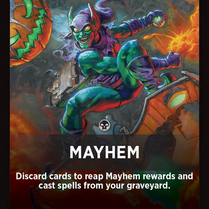 Mayhem Theme Card [Marvel Super Heroes Commander]