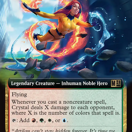 Crystal, Inhuman Princess (Extended Art) [Marvel Super Heroes Commander]