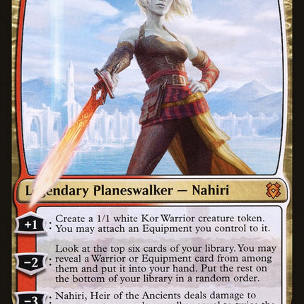 Nahiri, Heir of the Ancients [Zendikar Rising]