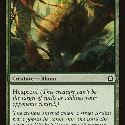 Rubbleback Rhino [Return to Ravnica]