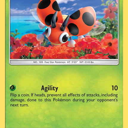 Ledyba (9/147) [Sun & Moon: Burning Shadows]
