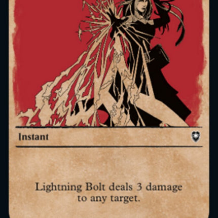 Lightning Bolt (Showcase) [Commander Legends: Battle for Baldur's Gate]