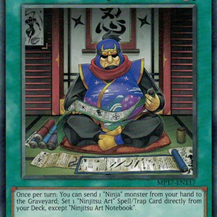 Ninjitsu Art Notebook [MP17-EN117] Common