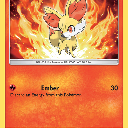Fennekin (14/131) [Sun & Moon: Forbidden Light]