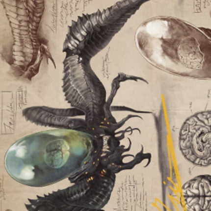 Psychosis Crawler Art Card (Gold-Stamped Signature) [The Brothers' War Art Series]