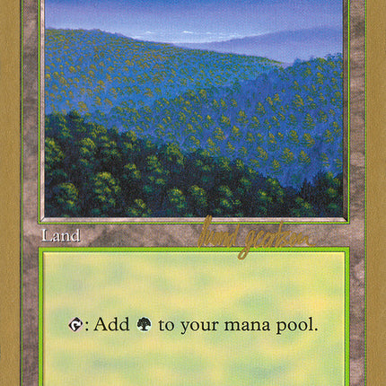 Forest (418) (Svend Geertsen) [World Championship Decks 1997]