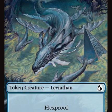 Leviathan // Beast Double-Sided Token [Reality Fracture Tokens]