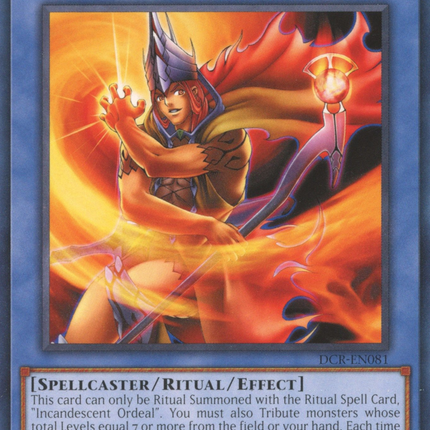 Legendary Flame Lord [DCR-EN081] Rare
