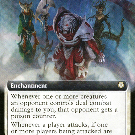 Norn's Decree (Extended Art) [Phyrexia: All Will Be One Commander]