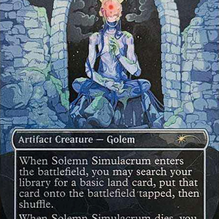 Solemn Simulacrum (0791) (Borderless) [Secret Lair Drop Series]