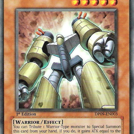 Turret Warrior [DP09-EN003] Rare