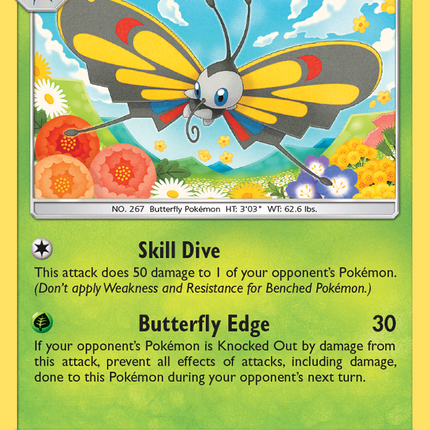 Beautifly (26/214) [Sun & Moon: Lost Thunder]