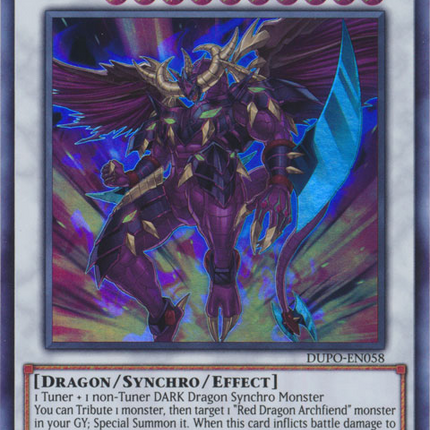 Hot Red Dragon Archfiend Bane [DUPO-EN058] Ultra Rare