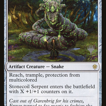 Stonecoil Serpent (Promo Pack) [Throne of Eldraine Promos]