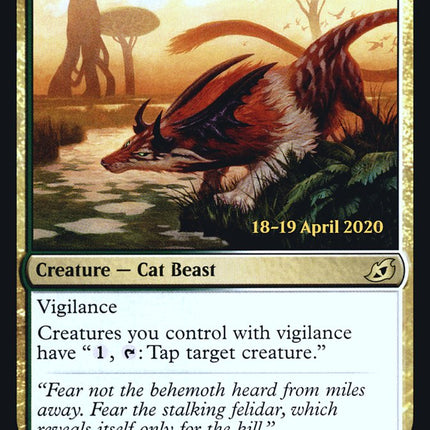 Frondland Felidar [Ikoria: Lair of Behemoths Prerelease Promos]