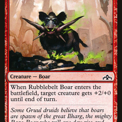 Rubblebelt Boar [Guilds of Ravnica]