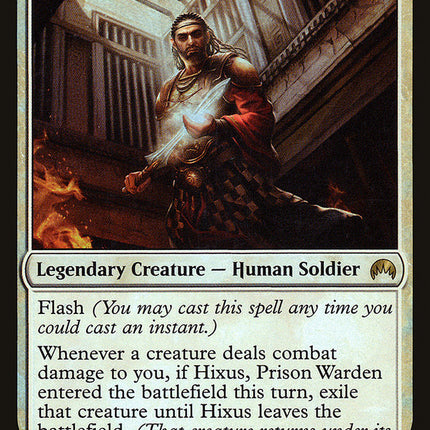 Hixus, Prison Warden (Intro Pack) [Magic Origins Promos]