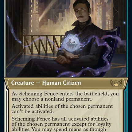Scheming Fence (Showcase Art Deco) [Streets of New Capenna]