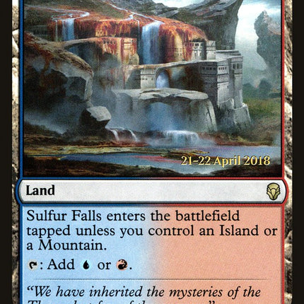 Sulfur Falls [Dominaria Prerelease Promos]