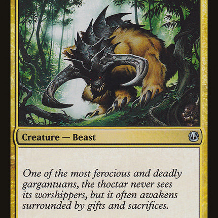 Woolly Thoctar [Duel Decks: Ajani vs. Nicol Bolas]