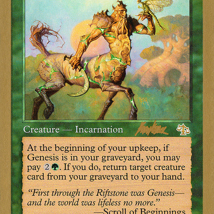Genesis (Brian Kibler) (SB) [World Championship Decks 2002]