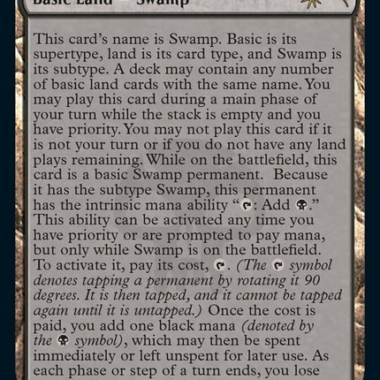 Swamp (256) [Secret Lair Drop Series]