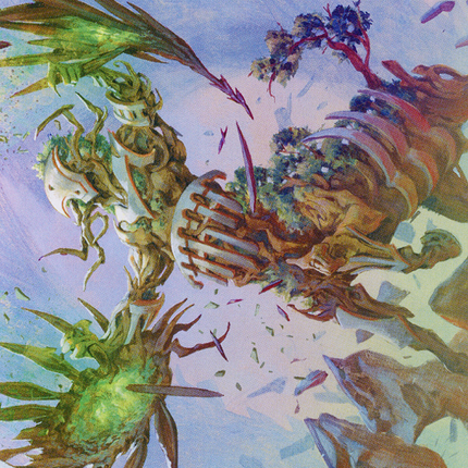 Botanical Brawler Art Card [March of the Machine Art Series]