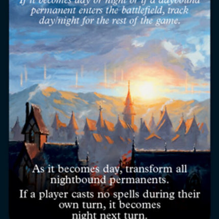 Day // Night Double-Sided Token [Innistrad: Midnight Hunt Tokens]