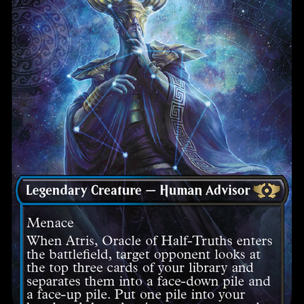 Atris, Oracle of Half-Truths (Halo Foil) [Multiverse Legends]