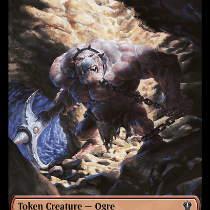 Human // Ogre Double-Sided Token [Murders at Karlov Manor Commander Tokens]