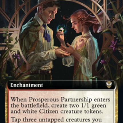Prosperous Partnership (Extended Art) [Streets of New Capenna Commander]