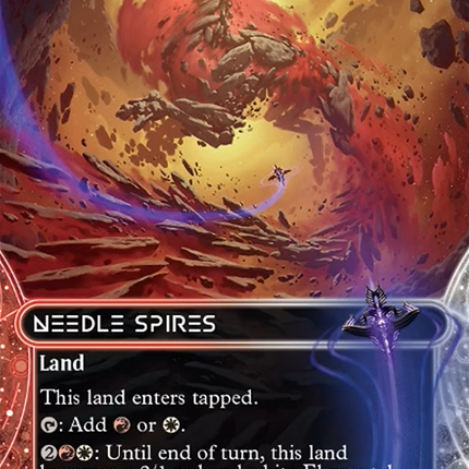 Needle Spires (0030) (Borderless) [Edge of Eternities: Stellar Sights]