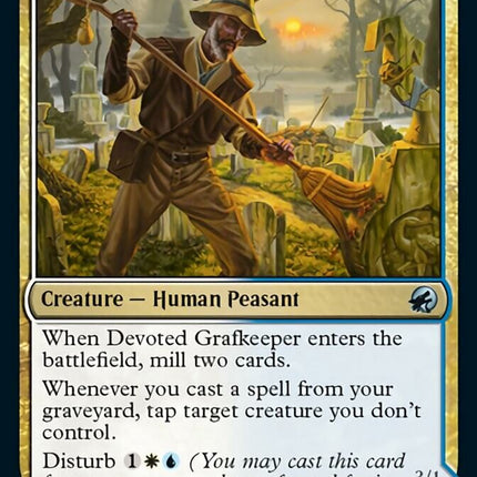 Devoted Grafkeeper // Departed Soulkeeper [Innistrad: Midnight Hunt]